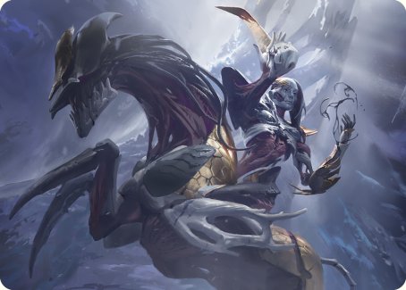 Ria Ivor, Bane of Bladehold Art Card [Phyrexia: All Will Be One Art Series] | Gamers Paradise