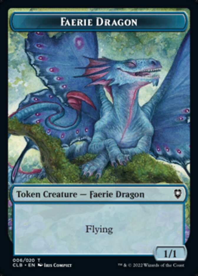 Faerie Dragon Token [Commander Legends: Battle for Baldur's Gate Tokens] | Gamers Paradise