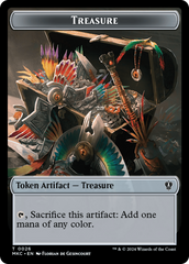 Thopter // Treasure Double-Sided Token [Murders at Karlov Manor Commander Tokens] | Gamers Paradise