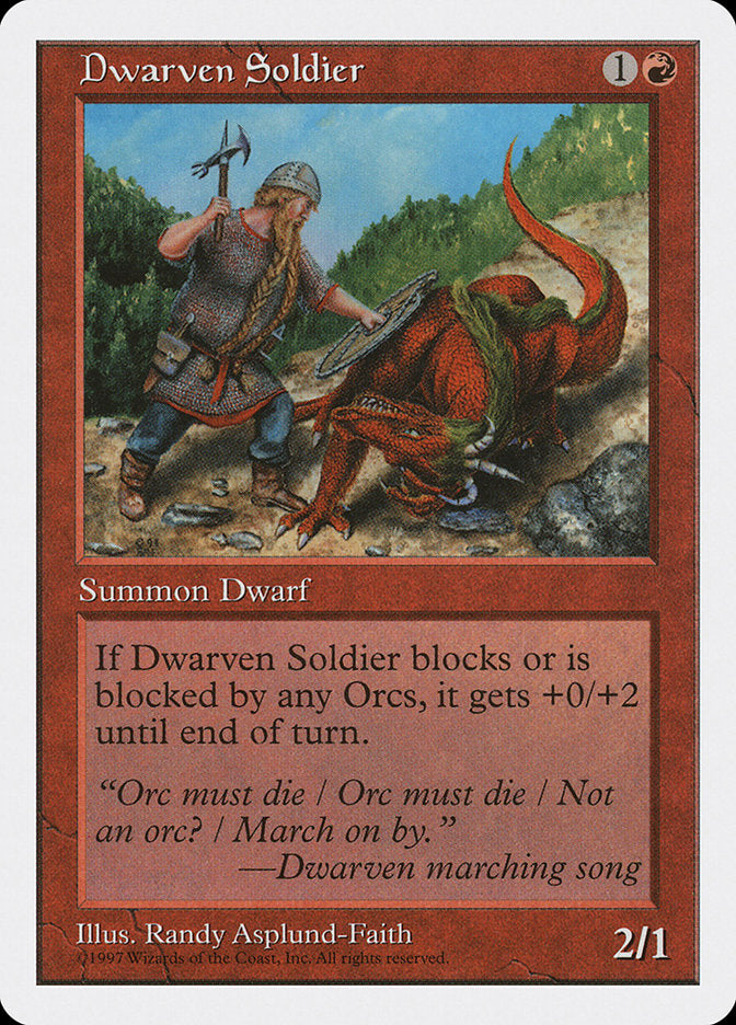 Dwarven Soldier [Fifth Edition] | Gamers Paradise