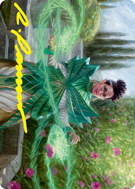 Kianne, Dean of Substance Art Card (Gold-Stamped Signature) [Strixhaven: School of Mages Art Series] | Gamers Paradise