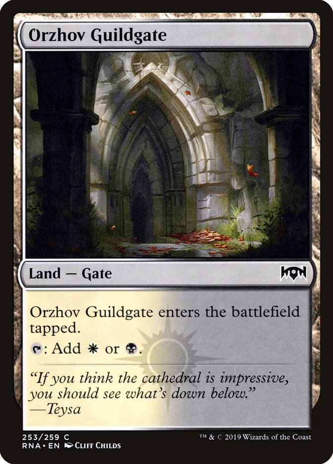 Orzhov Guildgate (253/259) [Ravnica Allegiance] | Gamers Paradise