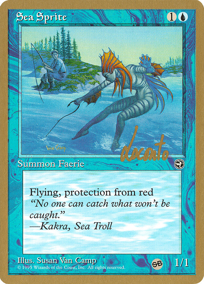 Sea Sprite (Michael Loconto) (SB) [Pro Tour Collector Set] | Gamers Paradise