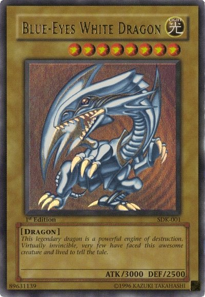 Blue-Eyes White Dragon [SDK-001] Ultra Rare | Gamers Paradise