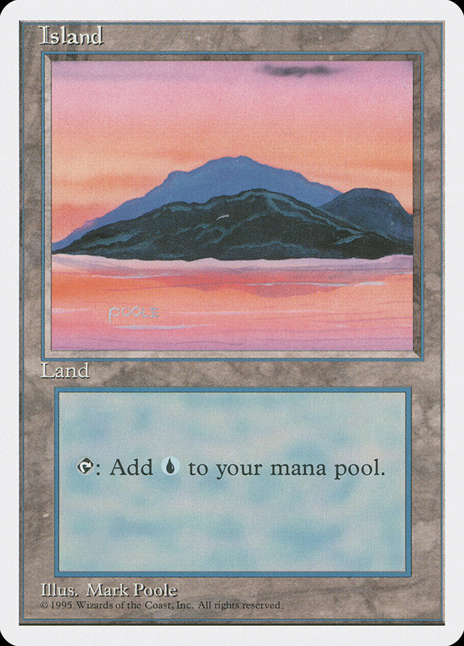 Island (Sunset / Signature on Left) [Fourth Edition] | Gamers Paradise