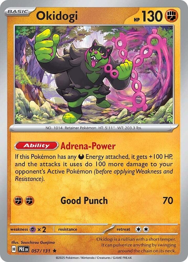 Okidogi (057/131) [Scarlet & Violet: Prismatic Evolutions] | Gamers Paradise