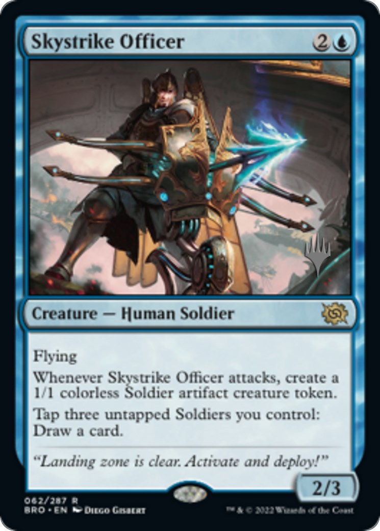 Skystrike Officer (Promo Pack) [The Brothers' War Promos] | Gamers Paradise