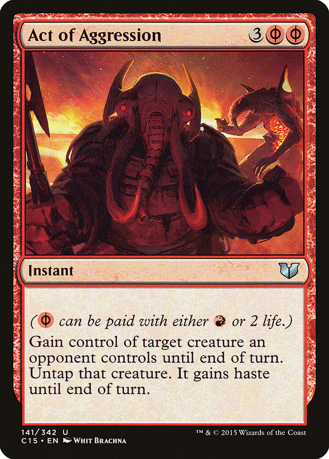 Act of Aggression [Commander 2015] | Gamers Paradise