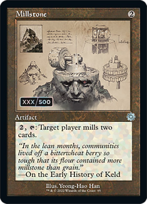 Millstone (Retro Schematic) (Serialized) [The Brothers' War Retro Artifacts] | Gamers Paradise