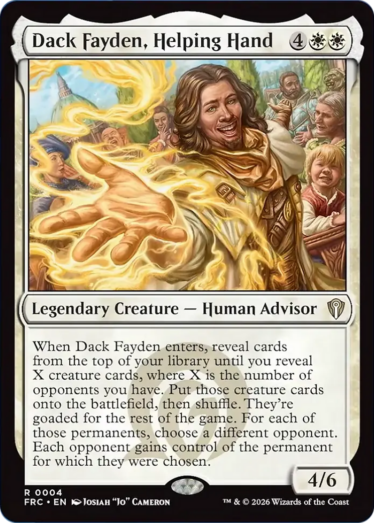 Dack Fayden, Helping Hand [Reality Fracture Commander] | Gamers Paradise