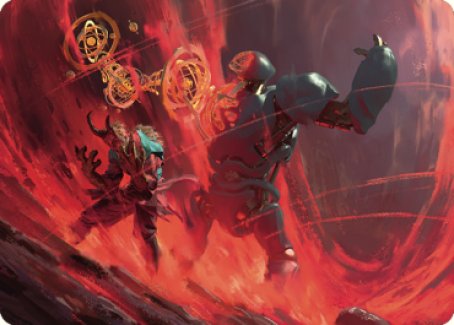 Twinferno Art Card [Dominaria United Art Series] | Gamers Paradise