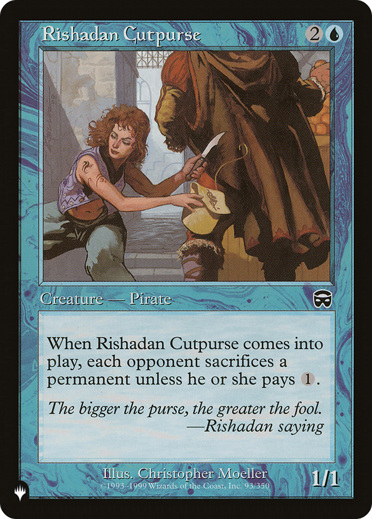 Rishadan Cutpurse [The List Reprints] | Gamers Paradise