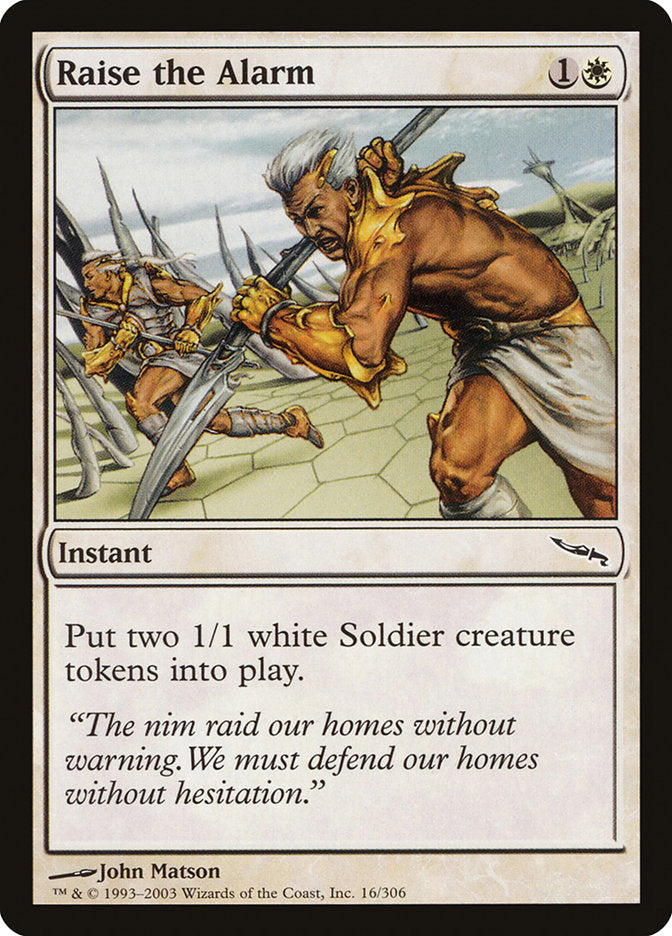 Raise the Alarm [Mirrodin] | Gamers Paradise