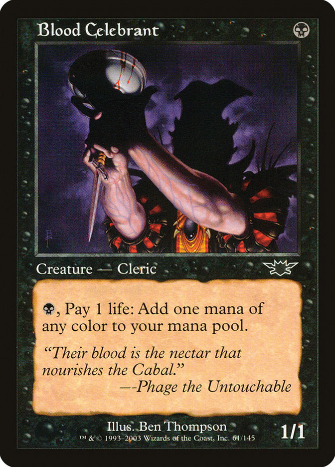 Blood Celebrant [Legions] | Gamers Paradise
