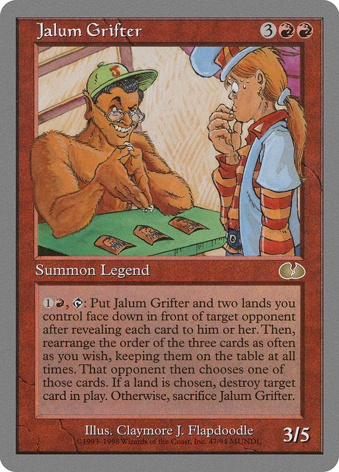 Jalum Grifter [Unglued] | Gamers Paradise
