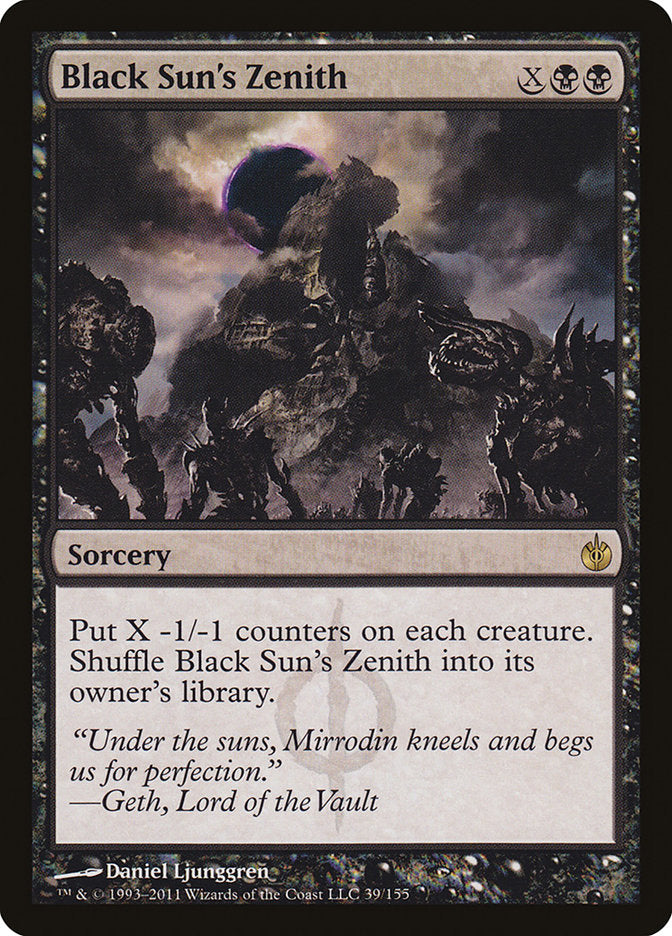 Black Sun's Zenith [Mirrodin Besieged] | Gamers Paradise
