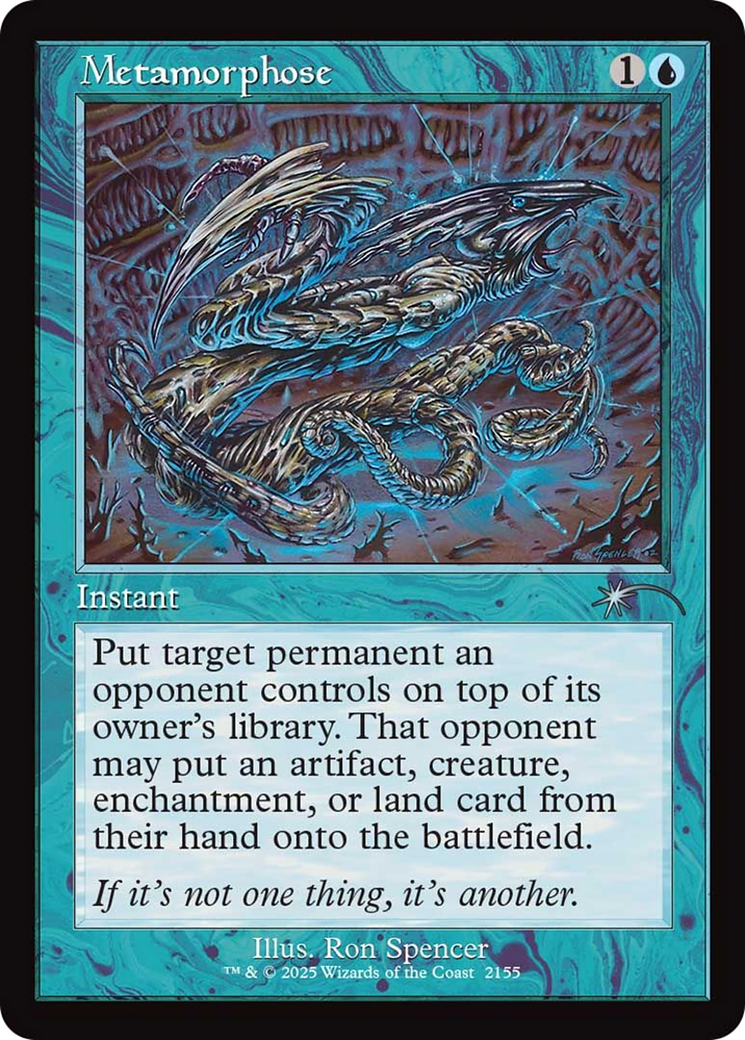 Metamorphose (Retro Frame) [Secret Lair Drop Series] | Gamers Paradise