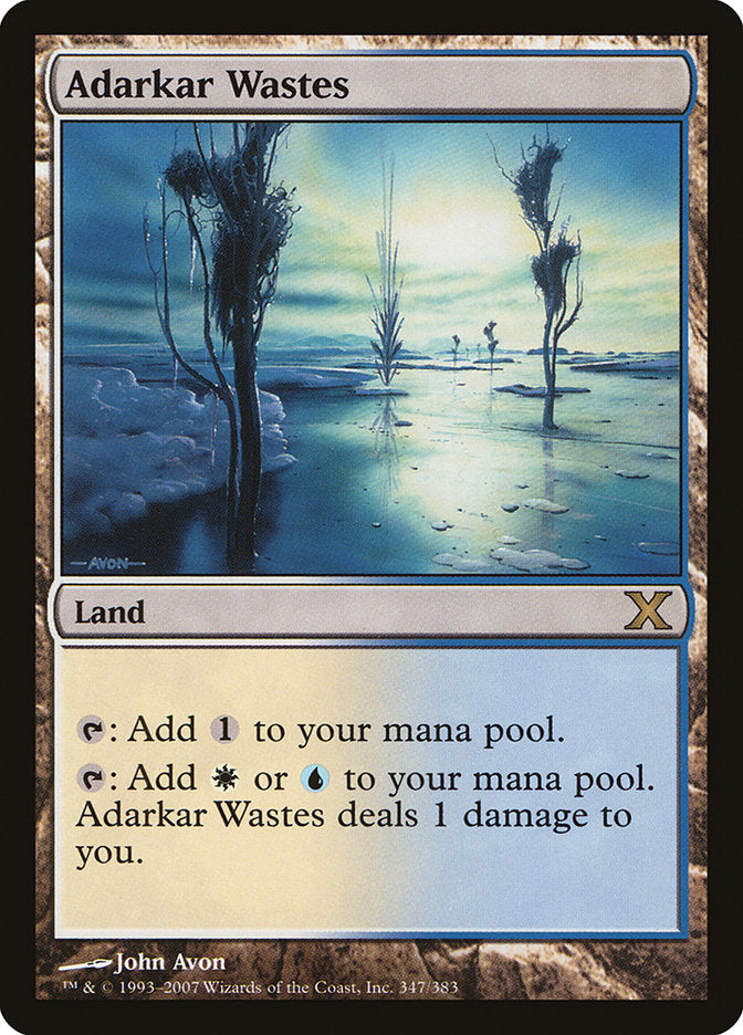 Adarkar Wastes [Tenth Edition] | Gamers Paradise