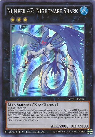 Number 47: Nightmare Shark [CT11-EN004] Super Rare | Gamers Paradise