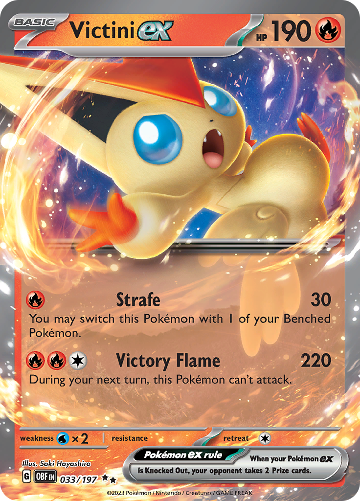 Victini ex (033/197) [Scarlet & Violet: Obsidian Flames] | Gamers Paradise