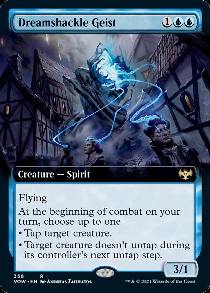 Dreamshackle Geist (Extended Art) [Innistrad: Crimson Vow] | Gamers Paradise