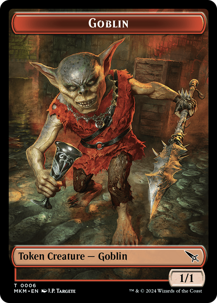Thopter (0020) // Goblin Double-Sided Token [Murders at Karlov Manor Tokens] | Gamers Paradise