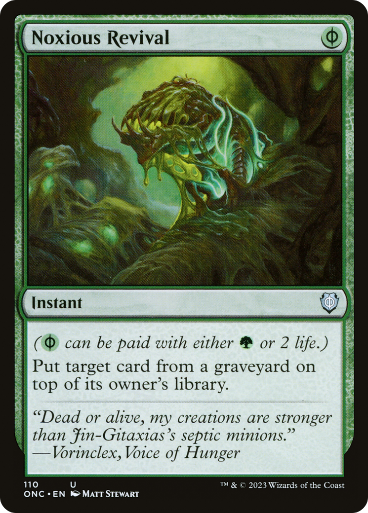 Noxious Revival [Phyrexia: All Will Be One Commander] | Gamers Paradise