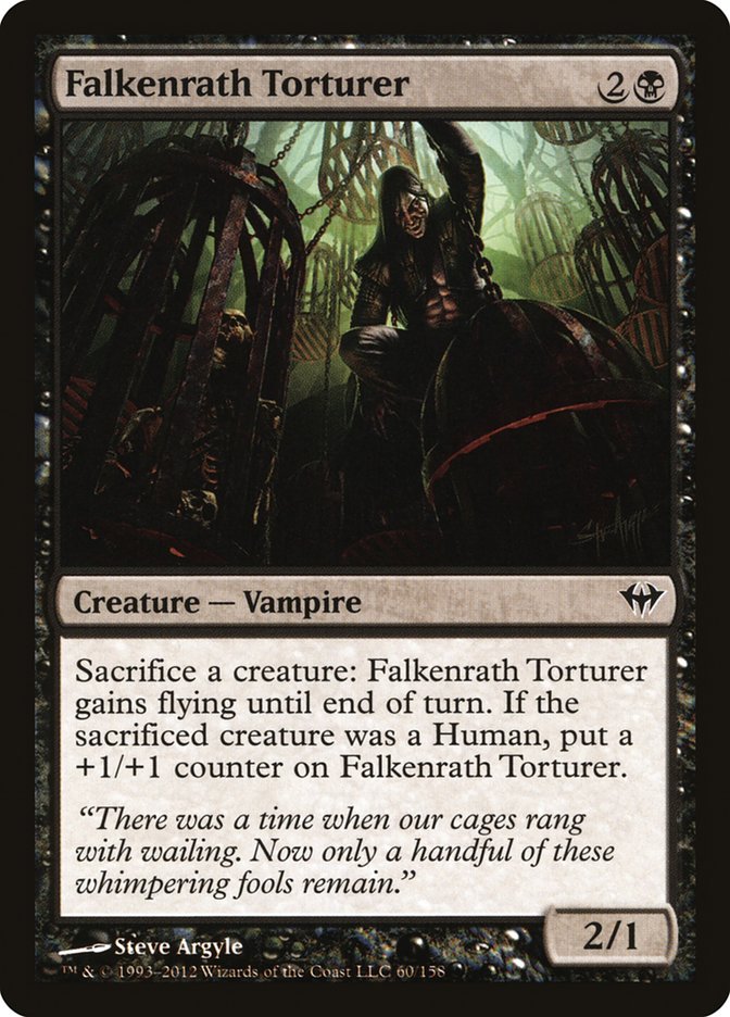 Falkenrath Torturer [Dark Ascension] | Gamers Paradise