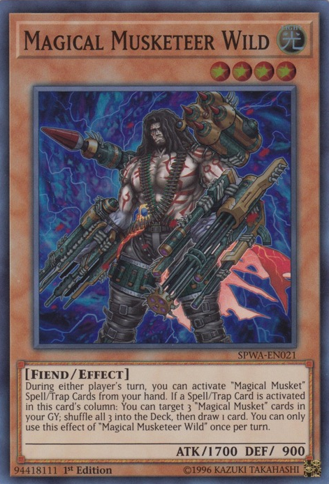 Magical Musketeer Wild [SPWA-EN021] Super Rare | Gamers Paradise