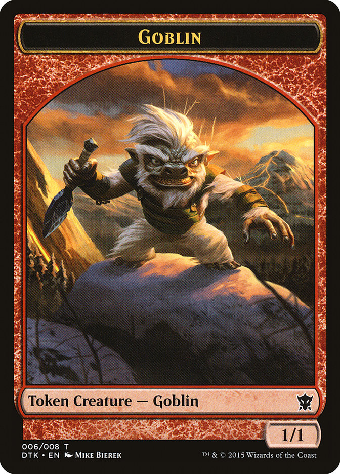 Goblin Token [Dragons of Tarkir Tokens] | Gamers Paradise