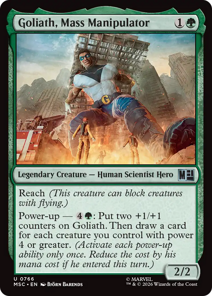Goliath, Mass Manipulator [Marvel Super Heroes Commander] | Gamers Paradise