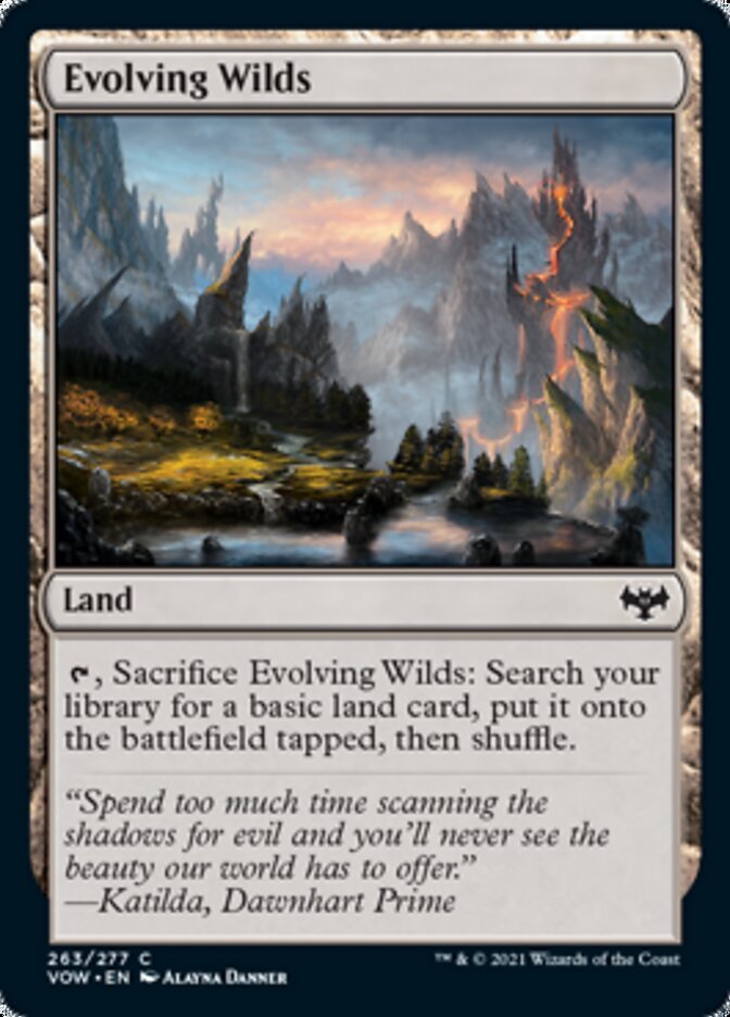 Evolving Wilds [Innistrad: Crimson Vow] | Gamers Paradise