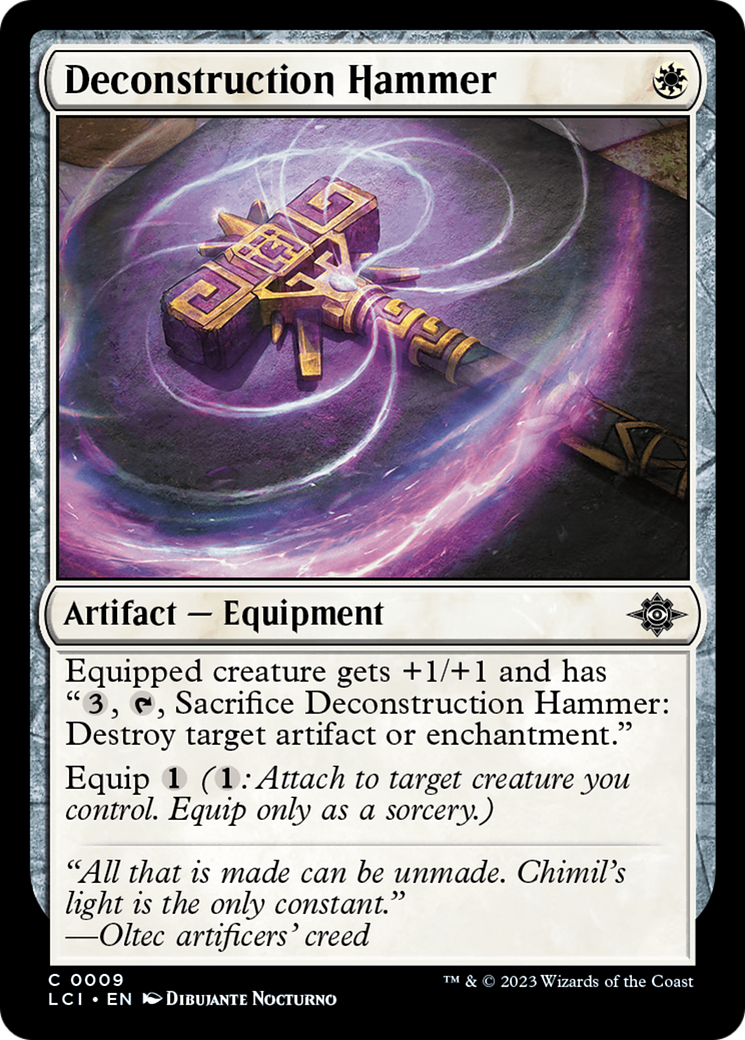 Deconstruction Hammer [The Lost Caverns of Ixalan] | Gamers Paradise