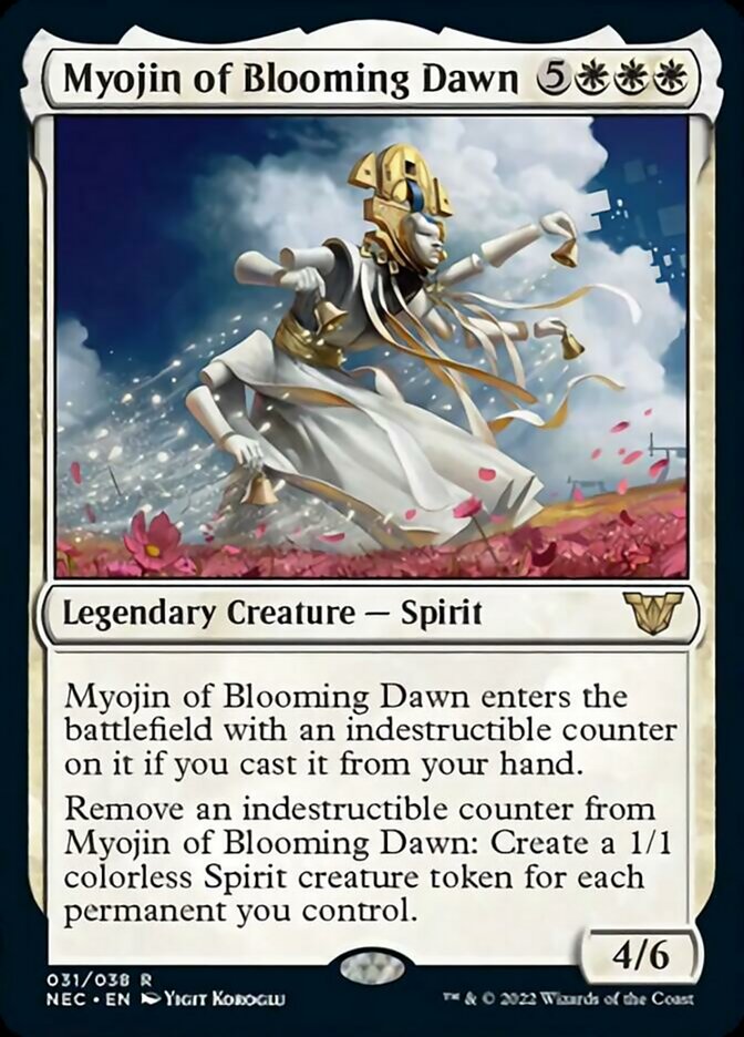 Myojin of Blooming Dawn [Kamigawa: Neon Dynasty Commander] | Gamers Paradise