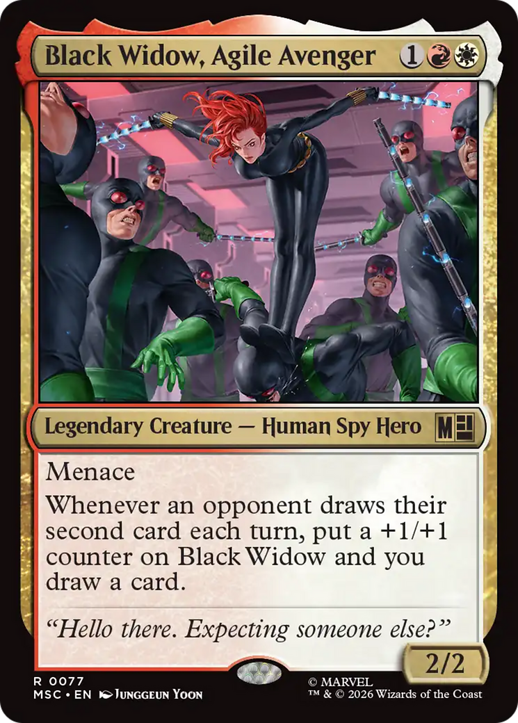 Black Widow, Agile Avenger [Marvel Super Heroes Commander] | Gamers Paradise