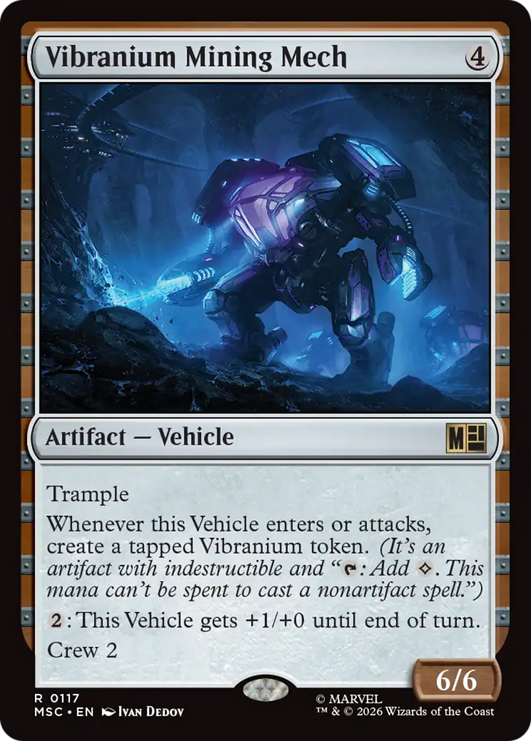 Vibranium Mining Mech [Marvel Super Heroes Commander] | Gamers Paradise