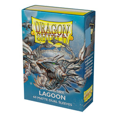 Dragon Shield: Japanese Size 60ct Sleeves - Lagoon (Dual Matte) | Gamers Paradise