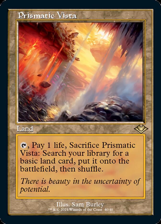 Prismatic Vista (Retro Foil Etched) [Modern Horizons] | Gamers Paradise