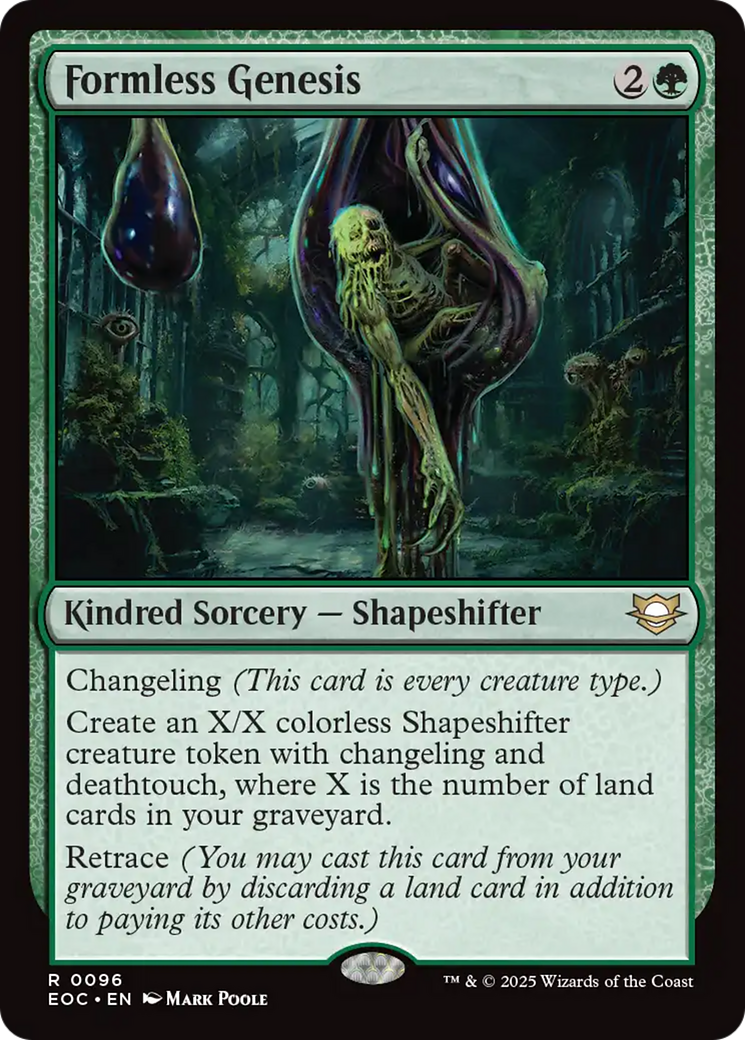 Formless Genesis [Edge of Eternities Commander] | Gamers Paradise