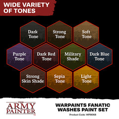 Warpaints Fanatic: Washes Paint Set | Gamers Paradise