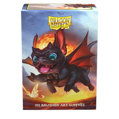 Dragon Shield: Standard 100ct Brushed Art Sleeves - The Wufdragon | Gamers Paradise