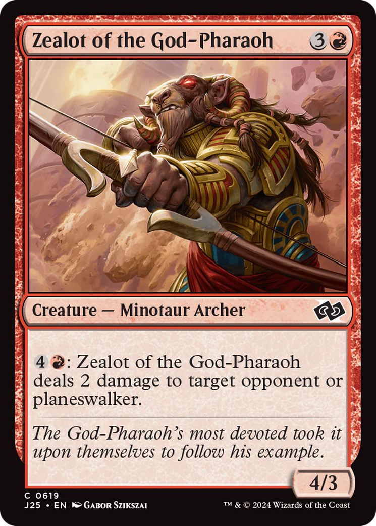 Zealot of the God-Pharaoh [Foundations Jumpstart] | Gamers Paradise