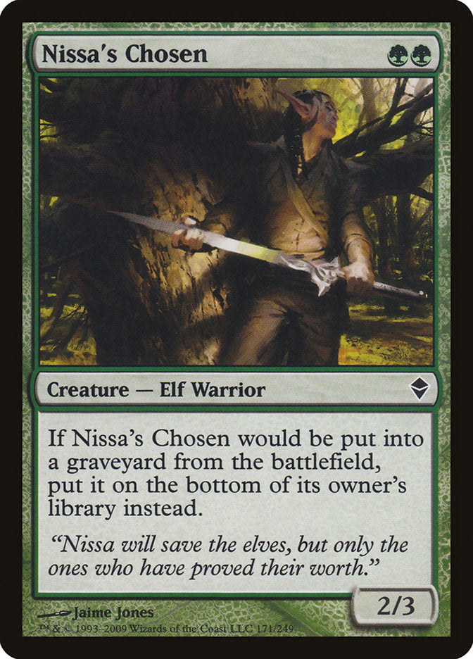 Nissa's Chosen [Zendikar] | Gamers Paradise