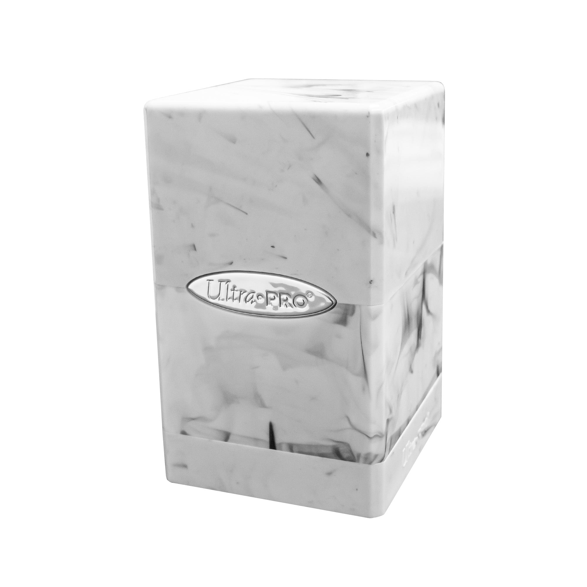 Ultra PRO: Marble Satin Tower - White and Black | Gamers Paradise