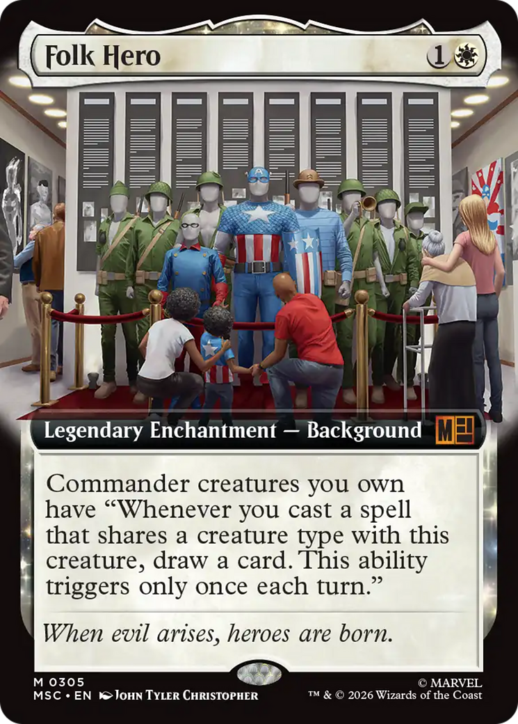 Folk Hero (Extended Art) [Marvel Super Heroes Commander] | Gamers Paradise