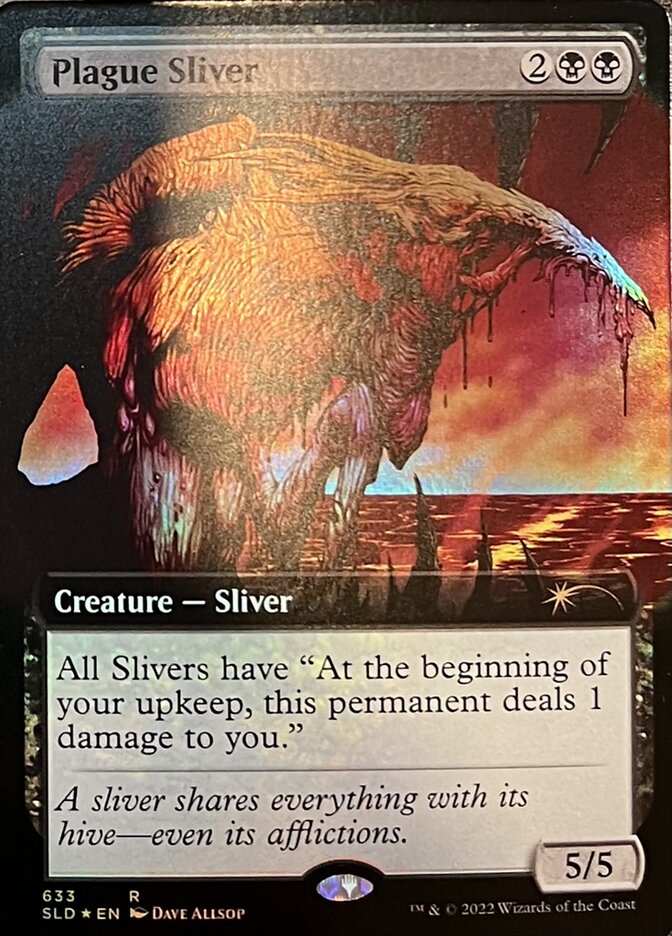 Plague Sliver (Extended Art) [Secret Lair Drop Promos] | Gamers Paradise