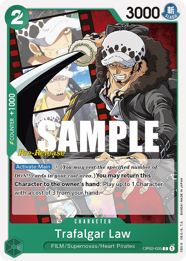 Trafalgar Law [Paramount War Pre-Release Cards] | Gamers Paradise