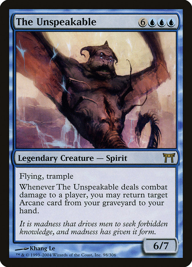 The Unspeakable [Champions of Kamigawa] | Gamers Paradise