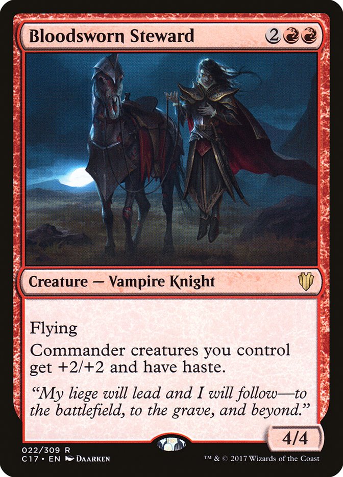 Bloodsworn Steward [Commander 2017] | Gamers Paradise
