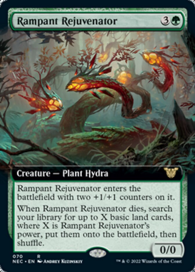 Rampant Rejuvenator (Extended Art) [Kamigawa: Neon Dynasty Commander] | Gamers Paradise